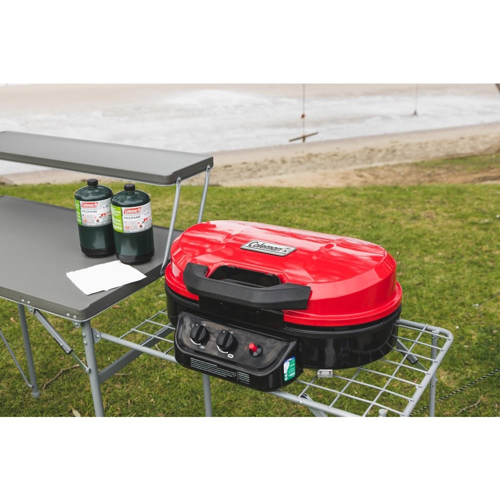 Coleman deluxe 2024 camp grill